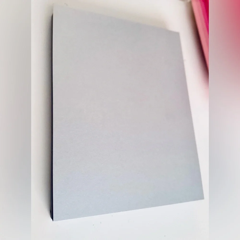 LUXPaper Silver Metallic Cardstock Paper 80 lb. 70 Pages